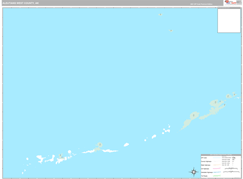 Aleutians West Borough (County), AK Digital Map Premium Style